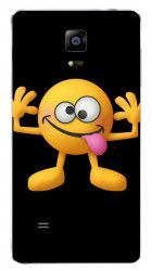Husa Samsung Note 4 Tongue Out multicolor 