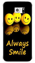Husa Samsung S6 edge Always Smile 