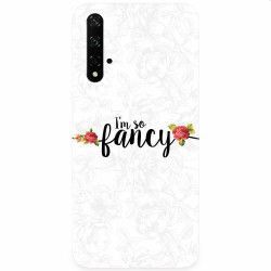 Husa silicon pentru Honor 20 Im So Fancy Floral