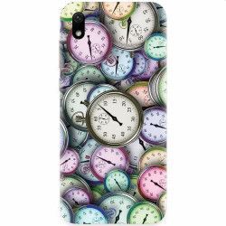 Husa silicon pentru Huawei Y5 2019 Clocks 