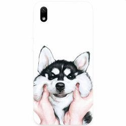 Husa silicon pentru Huawei Y5 2019 Cute Dog 1 