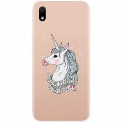 Husa silicon pentru Huawei Y5 2019 Cute Rose Gold 