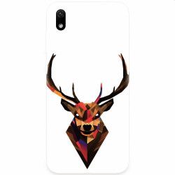 Husa silicon pentru Huawei Y5 2019 Geometric Tibetan Antelope 