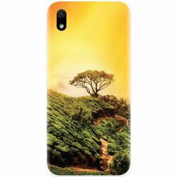 Husa silicon pentru Huawei Y5 2019 Hill Top Tree Golden Light 