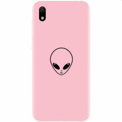 Husa silicon pentru Huawei Y5 2019 Pink Alien 