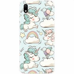 Husa silicon pentru Huawei Y5 2019 Unicorns And Clouds 