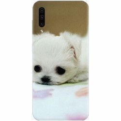 Husa silicon pentru Samsung Galaxy A70 Puppies 001 