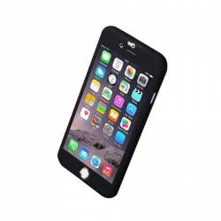 Husa de protectie cu acoperire completa 360 grade + folie protectie sticla pentru iPhone 7 protectie spate capac de prot 