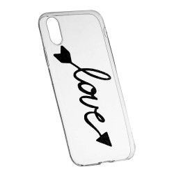 Husa de protectie Love Apple iPhone XR rez. la uzura Silicon 225 