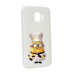 Husa de protectie Minion Chef pentru Samsung Galaxy J4 2018 Silicon W215 