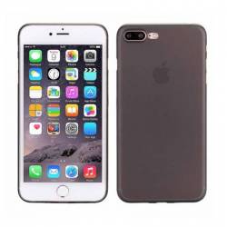 Husa de protectie pentru iPhone 7 Plus protectie spate capac de protectie bumper gri-transparent BBL185 