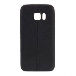 Husa de protectie pentru Samsung Galaxy S6 Edge protectie spate bumper Negru BBL800 