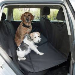 Husa de transportat animalele pentru protejarea masinii negru 