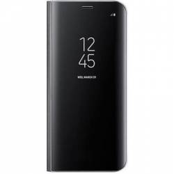 Husa flip cover Mad Clear View Case pentru Samsung Galaxy J5 PRO negru BBL163 