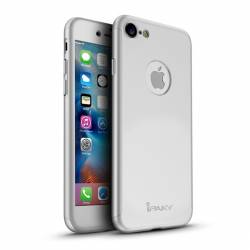 Husa Ipaky iPhone 8 Full Cover 360 + folie sticla Arginitiu 