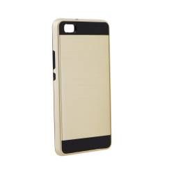 Husa metalica PANZER MOTO-AL pentru HUAWEI P8 Lite - Auriu 