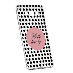 Husa pentru Samsung Galaxy J3 2016 Silicon Slim Hello Lovely 163 