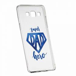 Husa pentru Samsung Galaxy J3 2016 Silicon Slim Superhero Dad 182 