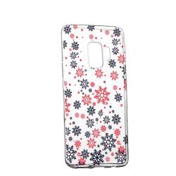 Husa pentru Samsung Galaxy J4 2018 Silicon Slim Fulge de zapada 154 