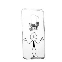 Husa pentru Samsung Galaxy J4 2018 Silicon Slim I Dont Care 162 
