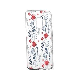 Husa pentru Samsung Galaxy J4 2018 Silicon Slim Motive florale 155 