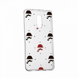 Husa pentru Samsung Galaxy J4 2018 Silicon Slim Mustache 180 