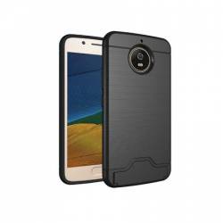 Husa protectie spate soft silicon pentru Moto G5S capac de protectie carcasa bumper Negru BBL404 