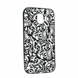 Husa Samsung Galaxy J4 2018 Silicon Nonfigurativ Black B75 