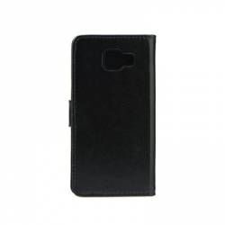 Husa si carcasa detasabila TWIN 2IN1 pentru SAMSUNG GALAXY A3 2016 A310. Piele. Inchidere magnetica. Negru 