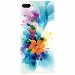 Husa silicon pentru Apple Iphone 8 Plus Flower 011 