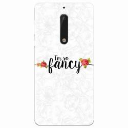 Husa silicon pentru Nokia 5 Im So Fancy Floral 
