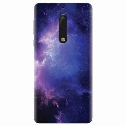 Husa silicon pentru Nokia 5 Purple Space Nebula 