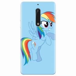 Husa silicon pentru Nokia 5 Rainbow Dash 
