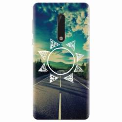 Husa silicon pentru Nokia 5 Sun On The Road 