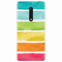 Husa silicon pentru Nokia 5 Watercolors 
