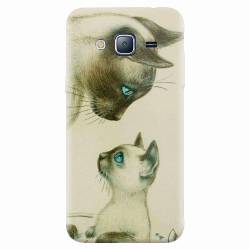 Husa silicon pentru Samsung Galaxy J3 2016 Little Cat 