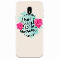 Husa silicon pentru Samsung Galaxy J7 2017 Dont Forget 
