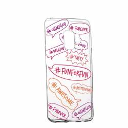 Husa Silicon Transparent Slim Fun 125 Samsung Galaxy J4 2018 