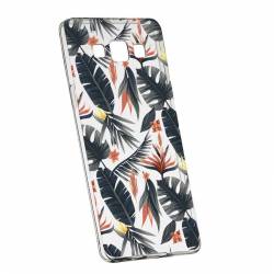 Husa Silicon Transparent Slim Tropical Pattern Samsung Galaxy J3 2016 