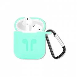 Husa suport casti Apple AirPods Verde menta BBL651 