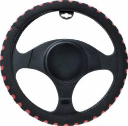 Husa Volan burete Automax negru-rosu 37-39cm 