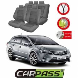 Huse Scaune Dedicate Toyota Avensis 2009-2014 Premium 