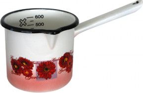 Ibric emailat Cerebra 10cm 600ml 