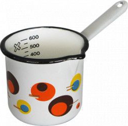 Ibric emailat Circle 10cm 600ml 