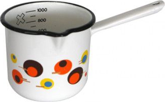 Ibric emailat Circle 12cm 1000ml 