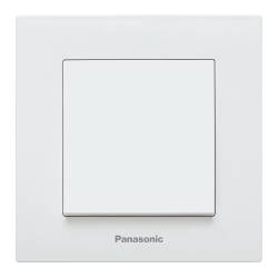 Intrerupator cu LED Panasonic Karre Plus Alb 