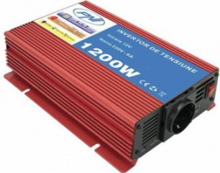 Invertor de tensiune PNI L1200W alimentare 12V iesire 230V 
