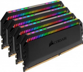 Kit Memorie Corsair DOMINATOR PLATINUM RGB 32GB 4x8GB DDR4 3600MHz C18