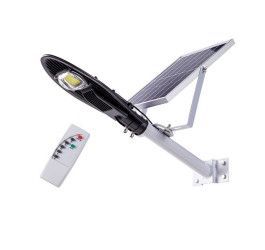 Lampa stradala cu panou solar putere 20 W senzor de lumina senzor de miscare Premium Quality Negru 