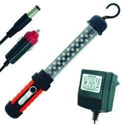 Lampa montaj cu acumulator si incarcator auto 27 LED-uri